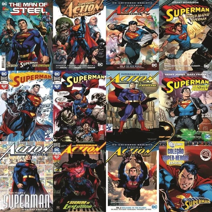 Papel De Parede Adesivo Revistas Super Homem