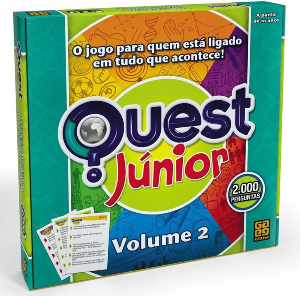 Jogo Quest Junior Volume 2 - Grow