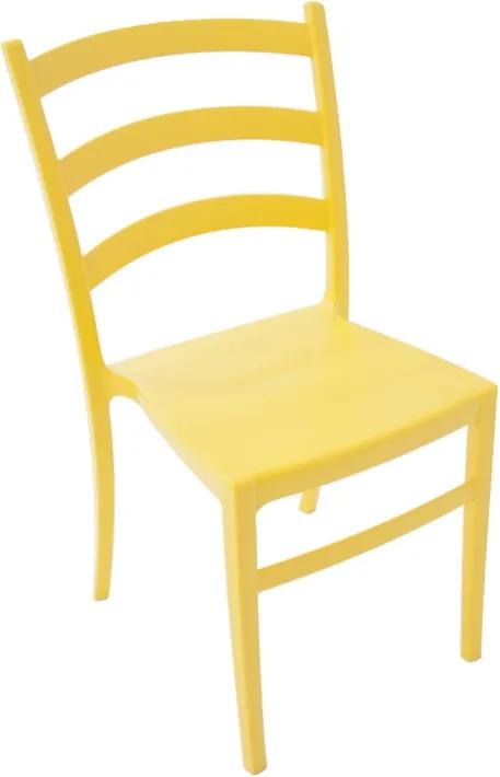 Cadeira Nadia sem Braço Amarelo Summa - Tramontina
