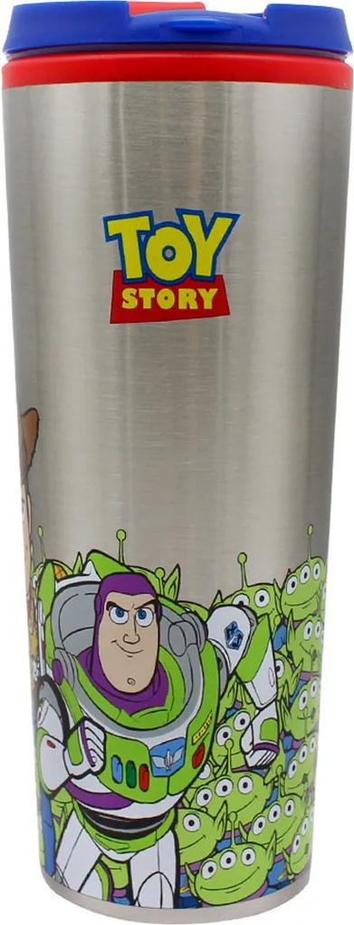 Copo Viagem 450 ml Toy Story - Woody e Buzz Lightyear FBA
