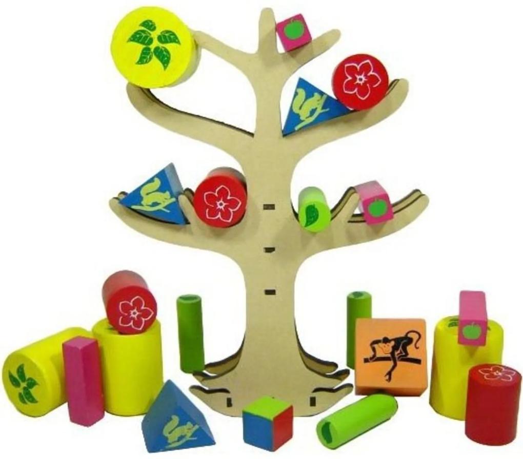 Jogo NewArt Árvore do Equilibrio Multicolorido