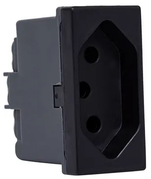 Modulo Tomada Pial Plus+ 10a Preto