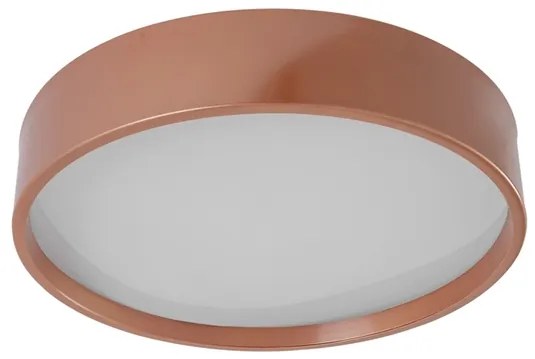 Plafon Sobrepor Aluminio Ravena 54Cm - COBRE