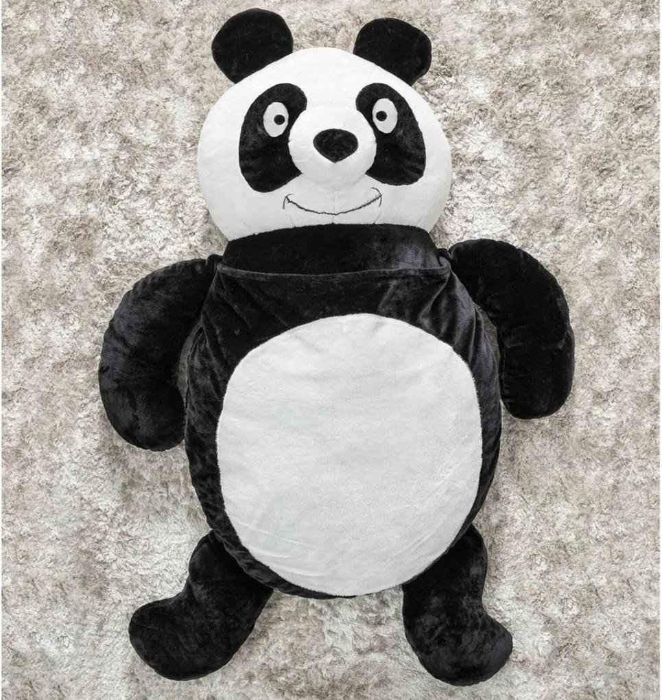 Puff Gigante para Dormir Pelúcia Panda Médio com 1 peças - Enxovais Ibitinga