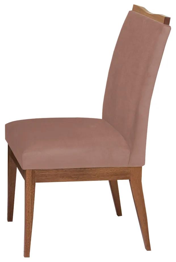 Conjunto 4 Cadeira Decorativa Leticia Veludo Crepe