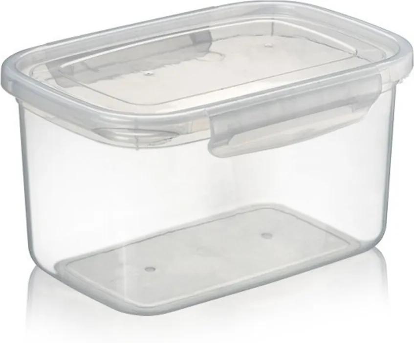 Pote Plástico Microondas Freezer Com Travas Laterais 4,3L