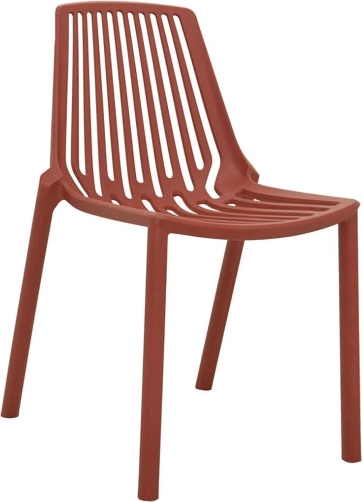 Cadeira Morgana Vermelho Telha Rivatti