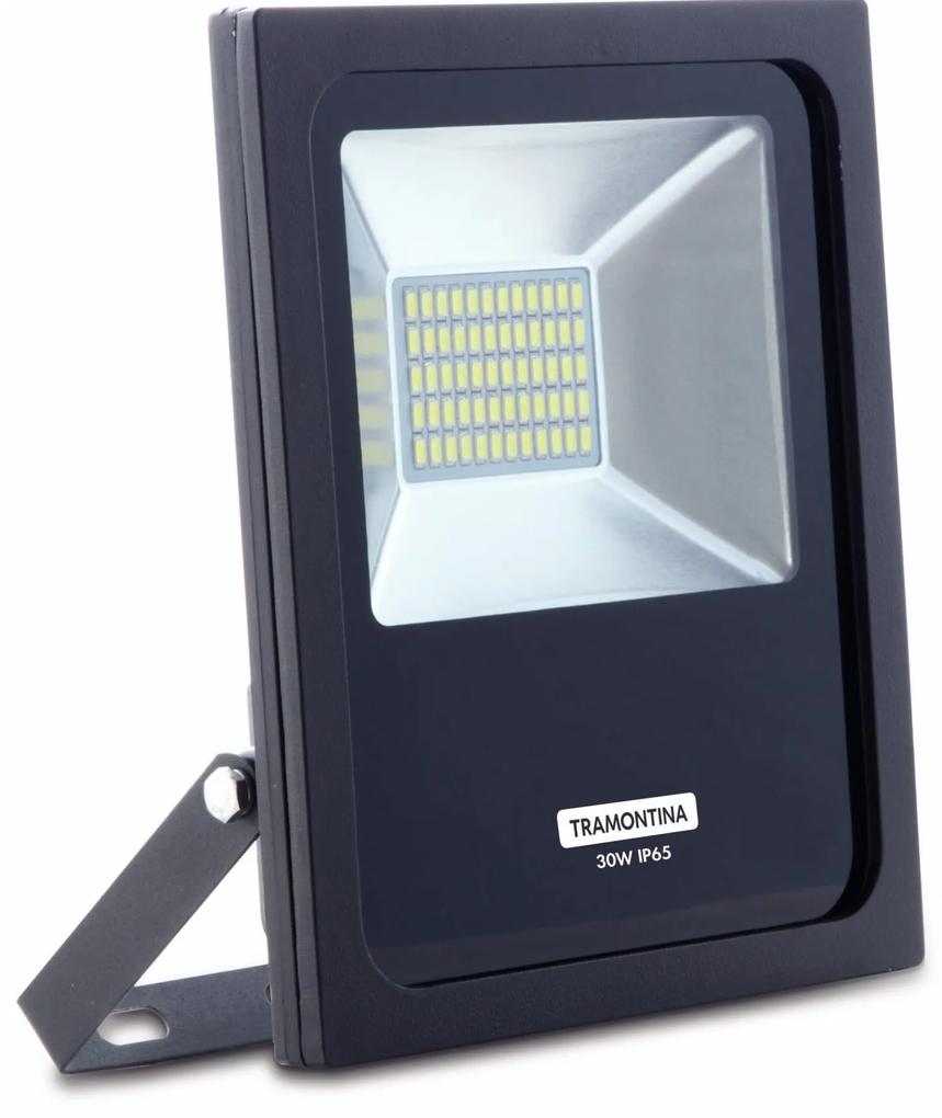 Refletor LED Tramontina 4000 lm 50 W Bivolt 6500 K Luz Branca -  Tramontina