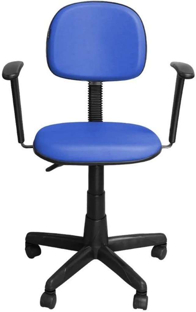 Cadeira Pethiflex CS-02BT Couro Azul