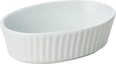 Mini Forma Oval Canelada Porcelana Schmidt - Mod. Calorama