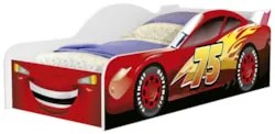 Mini Cama Infantil 148x68cm Personagens Carro Vermelho Z53 - Mpozenat