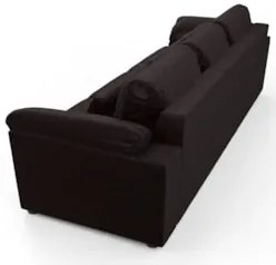 Sofá Retrátil 3 Lugares Para Sala 297cm Dijon Couro Bordô S07 - Mpozen