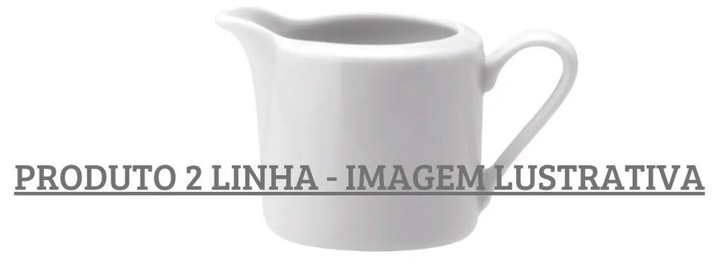 Leiteira 100Ml Porcelana Schmidt - Mod. Brasilia 228 2° Linha