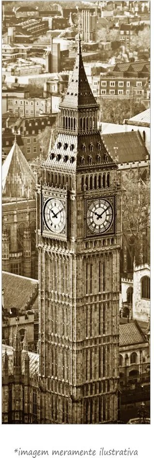 Poster Big Ben - Londres- Vs Sépia (60x20cm, Apenas Impressão)