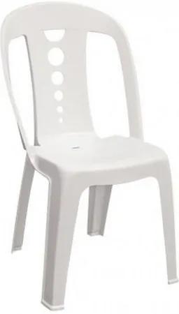 Cadeira Jatiuca Encosto Vazado Branca - 24358 Sun House