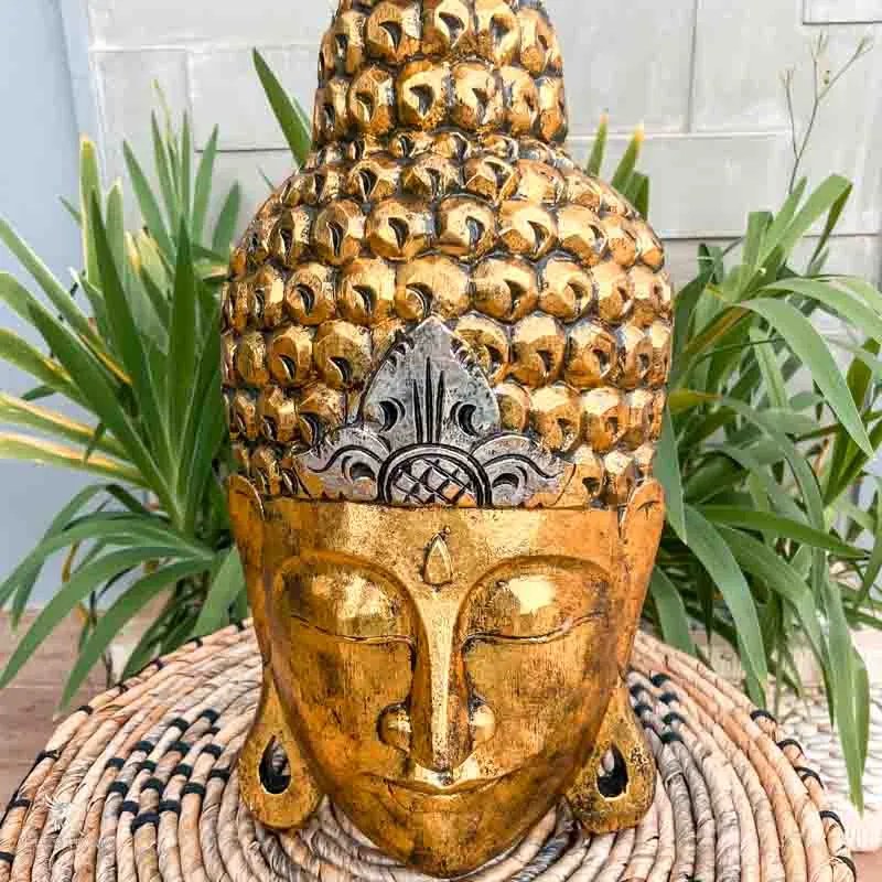 Cabeça de Buda Bali 50cm