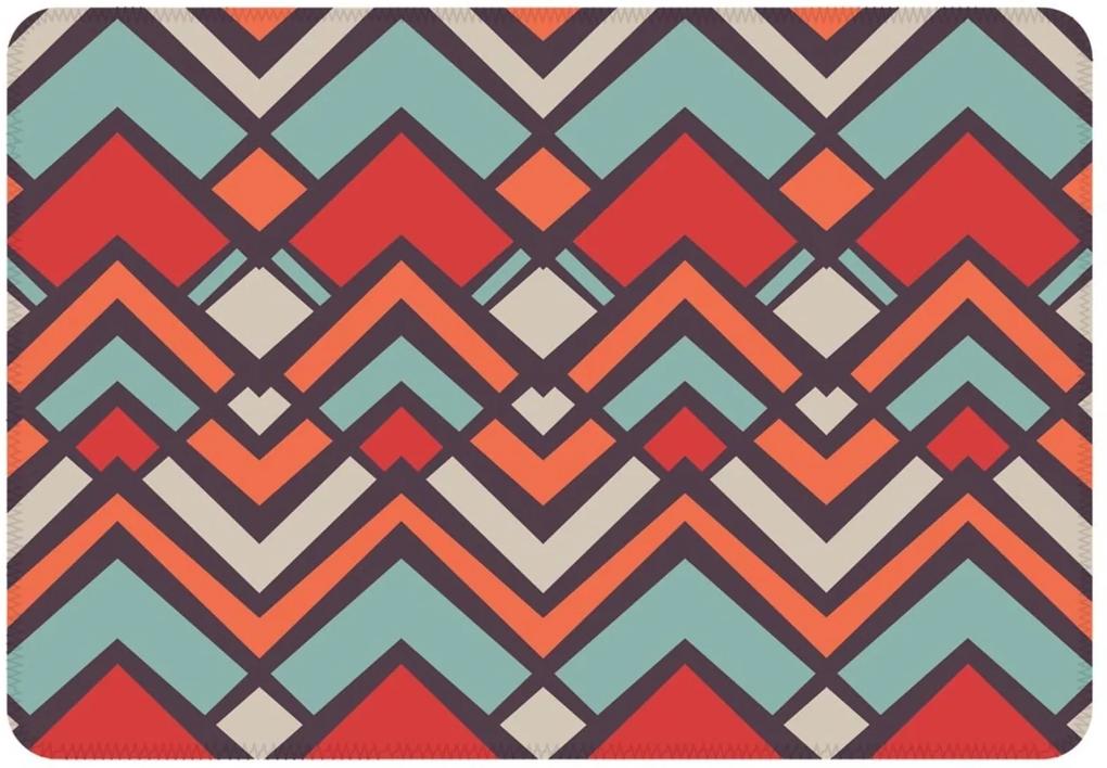 Tapete Love Decor de Sala Wevans Geométrico Colorido