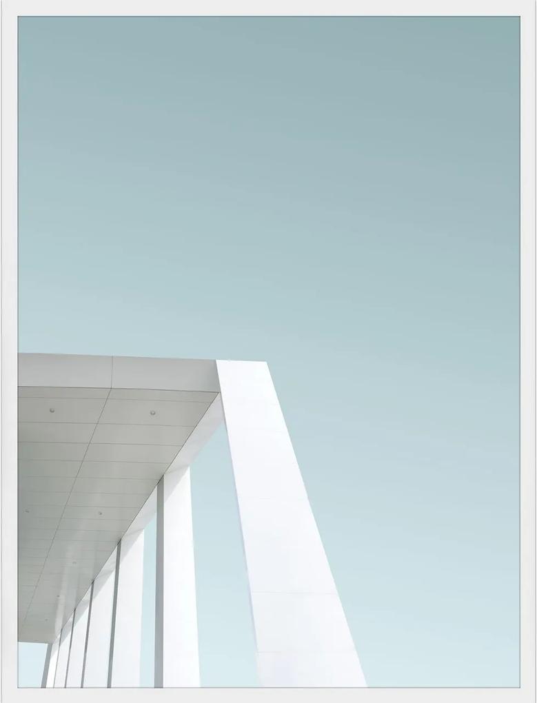 Quadro Arquitetura Moderna Pilar De Edifício Na Inglaterra - Slough 60x80cm
