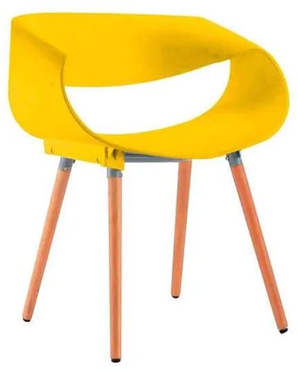 Cadeira Infiniti Amarelo Útil Bazar Rf1835am