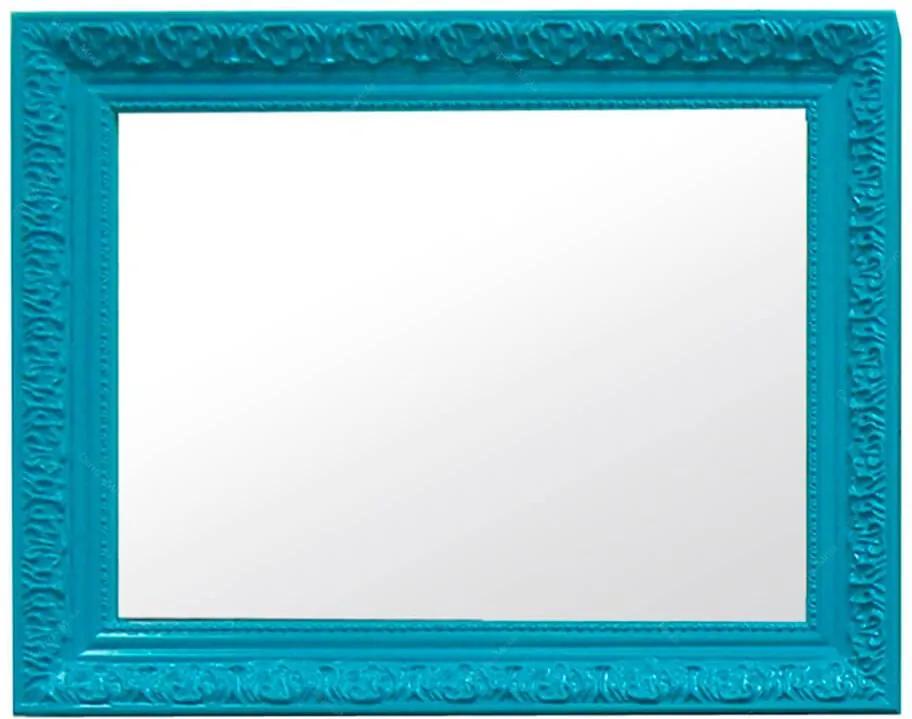 Espelho Charm Retangular Azul em MDF - Urban - 48x38 cm