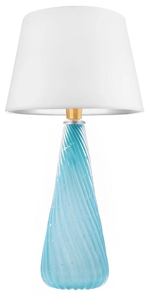 Abajur Murano Saint-Tropez M - Azul Tiffany  Azul Tiffany