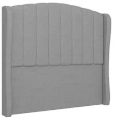 Cabeceira Casal Cama Box 140cm Glenda Z04 Linho Cinza - Mpozenato