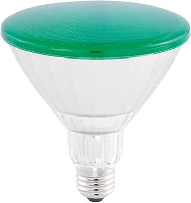 LAMP LED PAR38 COLOR GLASS 18W 45° LUZ VERDE STH6093/VD