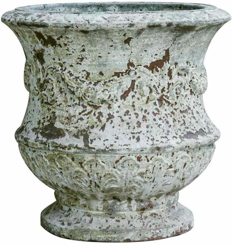 Vaso Vietnamita Cerâmica Importado Amon Médio Atlantis D50cm x A48cm