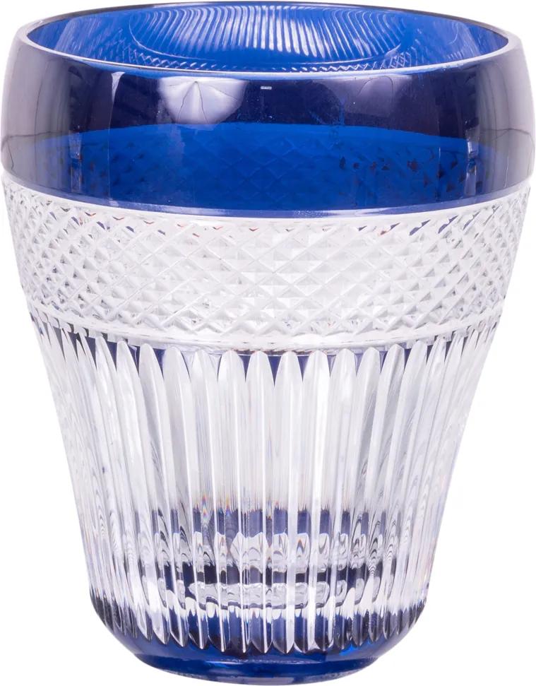 Copo de cristal Lodz para Água de 250 ml – Azul