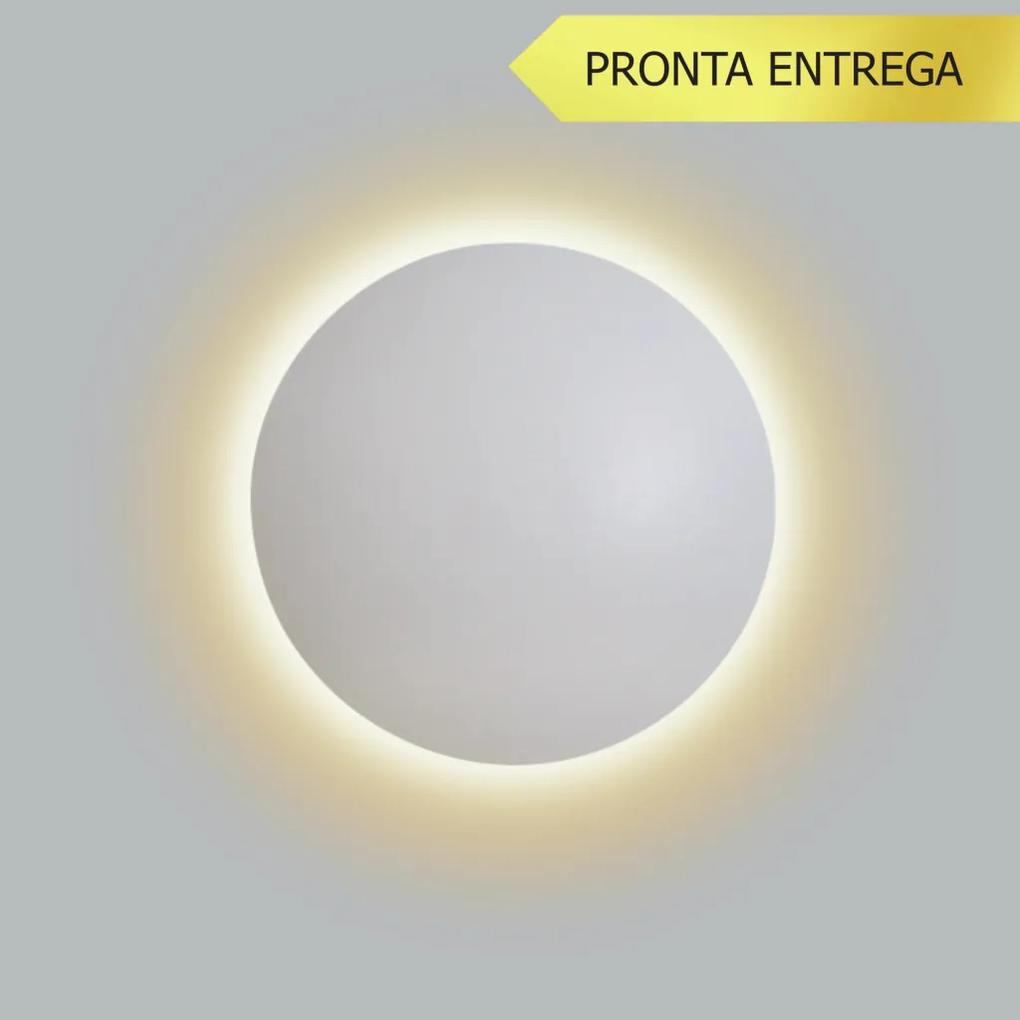 Arandela Eclipse Curvo 4Xg9 Ø40X7Cm | Usina 239/40 (BT - Branco Texturizado)