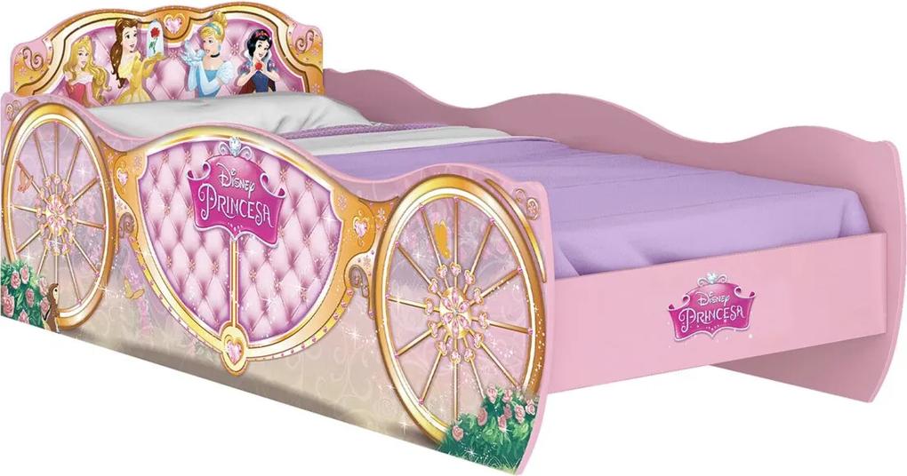 Cama Princesas Disney Star Rosa Princesas Pura Magia