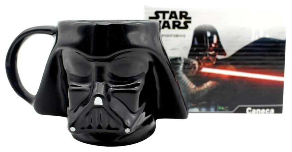 Caneca 3D Formato Darth Vader Star Wars 500 ml