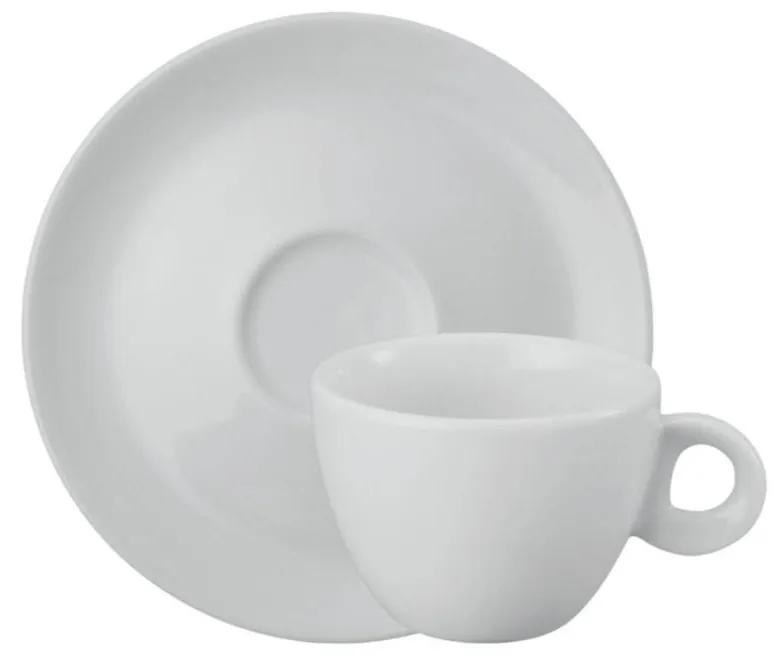 Xicara Chá Com Pires 160Ml Porcelana Schmidt - Mod. Sofia 106