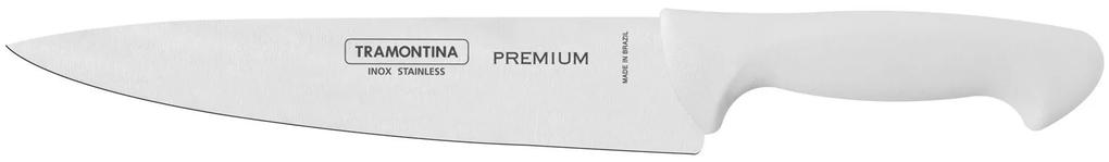 Faca Utility Tramontina Premium com Lâmina em Aço Inox e Cabo de Polipropileno Branco 8" - Tramontina  Tramontina