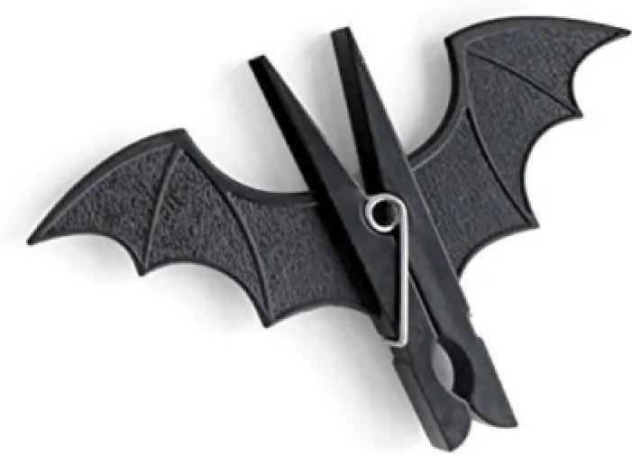 Prendedor morcego