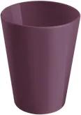 Copo Cônico Casual  8,4 x 8,4 x 10,7 cm 300 ml - Roxo Púrpura Coza