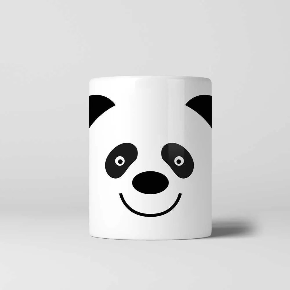 Caneca Cerâmica 330ml Panda - Kokken