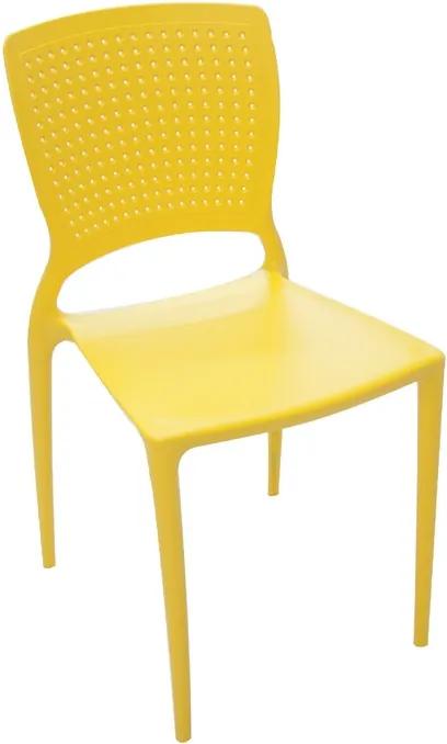 Cadeira Safira sem Braço Amarelo Summa - Tramontina