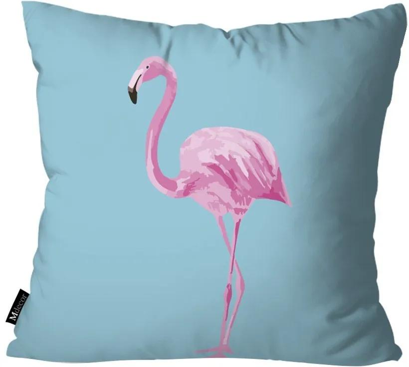 Capa para Almofada Flamingo Azul35x35