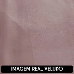 Sofá 2 Lugares Living 160cm e 1 Poltrona Giratória Garbin Z08 Veludo R
