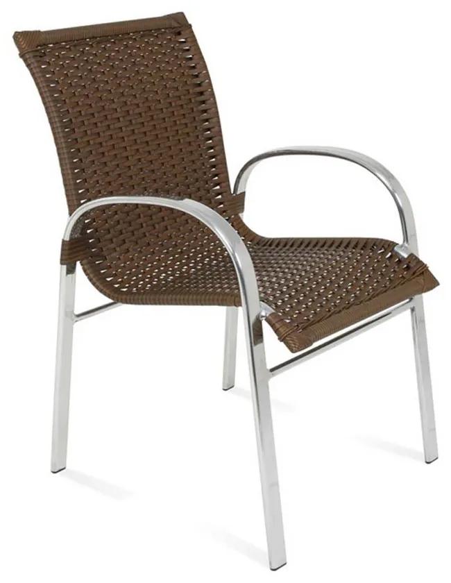 Cadeira Lua Área Externa Fibra Sintética Estrutura Alumínio Eco Friendly Design Scaburi