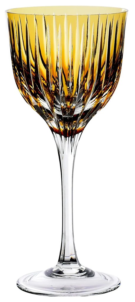 Taça de Cristal Lapidado P/ Vinho Tinto 370ML Sépia