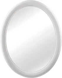 Espelho Oval C/Moldura De Plasticos Branco Primafer