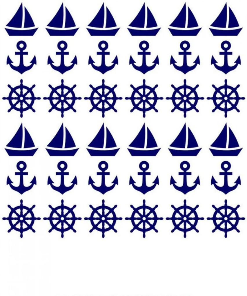 Adesivo de Parede Decohouse Navy Azul