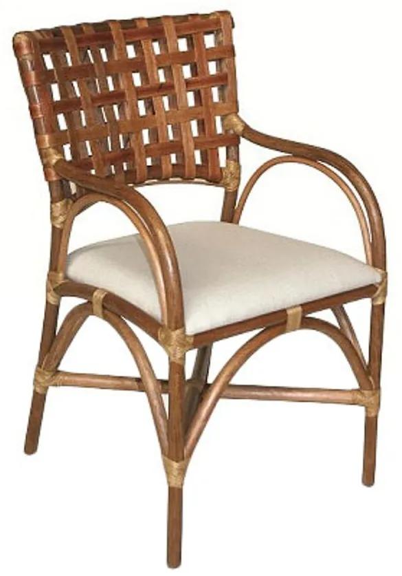 Cadeira de Jantar Monti com Braço - Wood Prime SB 29042