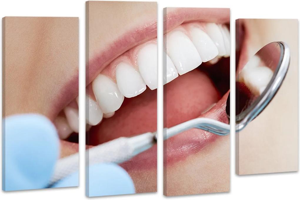 Quadro Oppen House  70x100cm Decorativo Interiores Odontológico Sorriso Dentistas