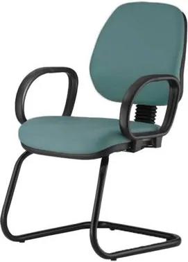 Cadeira Corporate Executiva cor Verde com Base Skim - 43987 Sun House