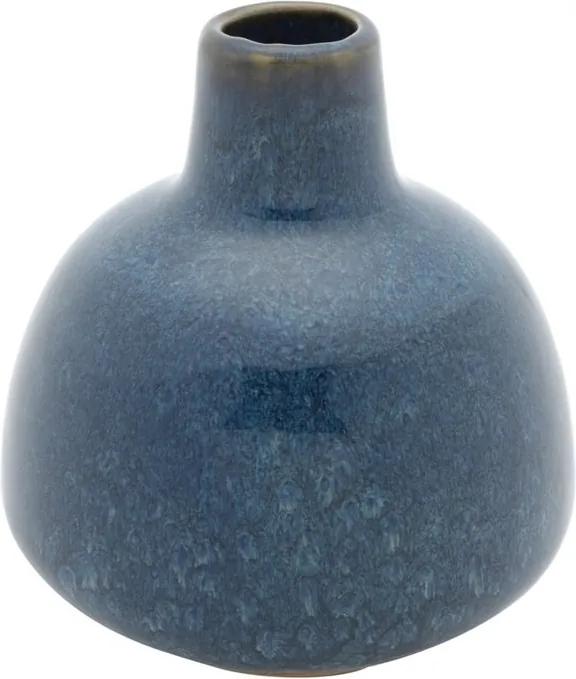 Vaso De Cerâmica Azul 10x11cm 60337 Bon Gourmet