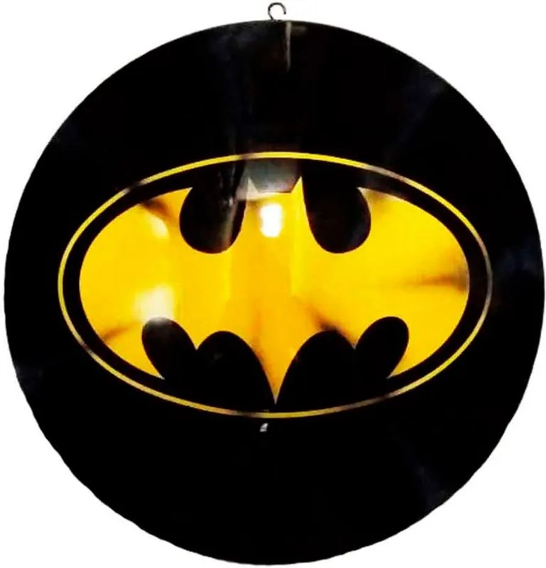 Escudo Decorativo Fibra de Vidro Batman
