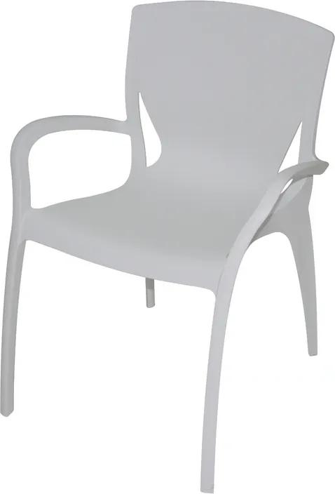 Cadeira Clarice com Braços Branco Summa - Tramontina